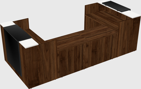 Reception desk u-shape