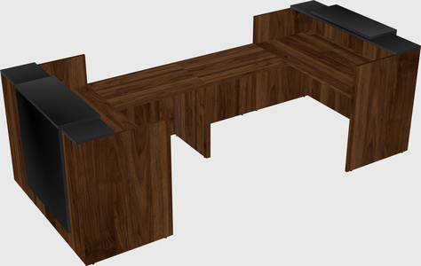 Reception desk u-shape