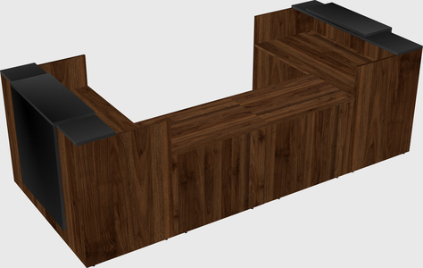 Reception desk u-shape