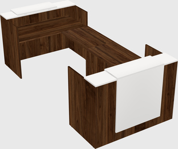 Reception desk u-shape