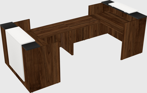 Reception desk u-shape