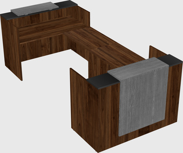 Reception desk u-shape