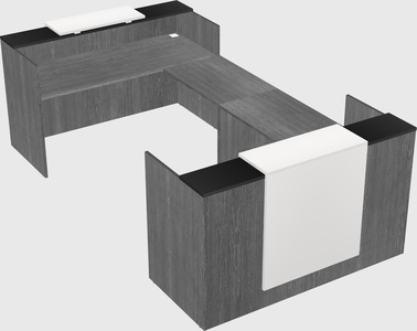 Reception desk u-shape