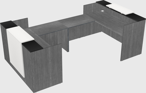 Reception desk u-shape