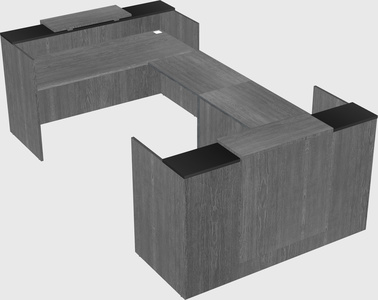 Reception desk u-shape