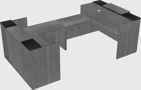 Reception desk u-shape