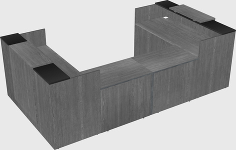 Reception desk u-shape