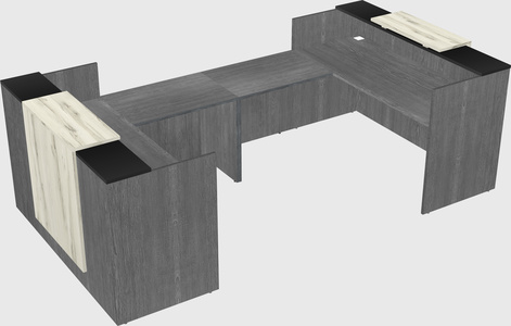 Reception desk u-shape