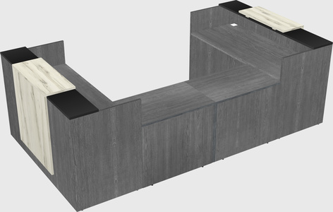 Reception desk u-shape