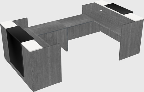 Reception desk u-shape