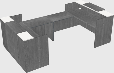 Reception desk u-shape