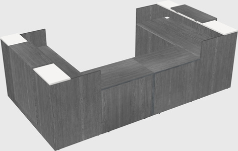 Reception desk u-shape