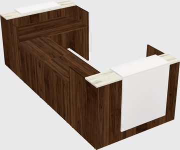 Reception desk u-shape
