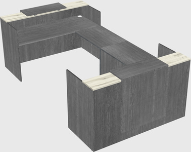 Reception desk u-shape