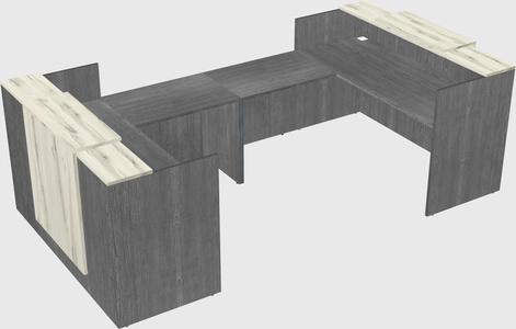 Reception desk u-shape