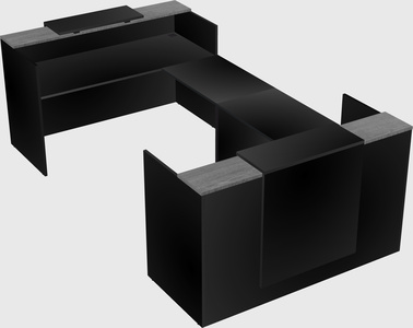 Reception desk u-shape