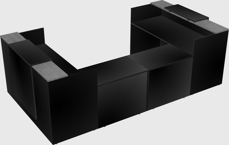 Reception desk u-shape