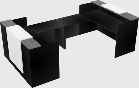 Reception desk u-shape