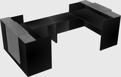Reception desk u-shape