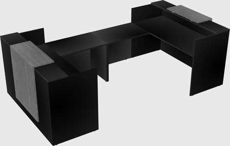 Reception desk u-shape