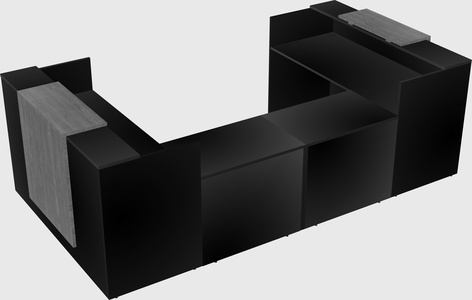Reception desk u-shape