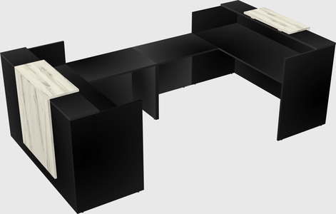 Reception desk u-shape