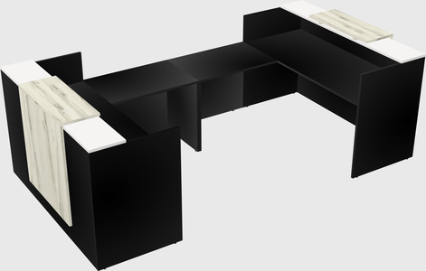 Reception desk u-shape