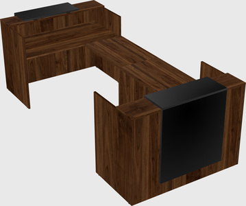Reception desk u-shape