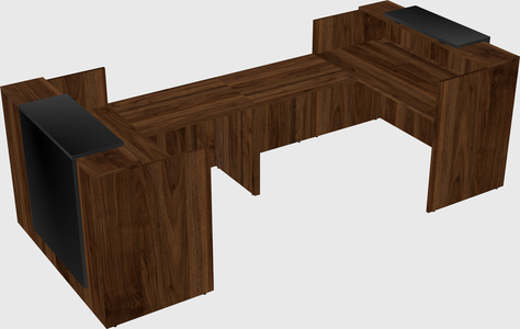 Reception desk u-shape