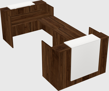 Reception desk u-shape