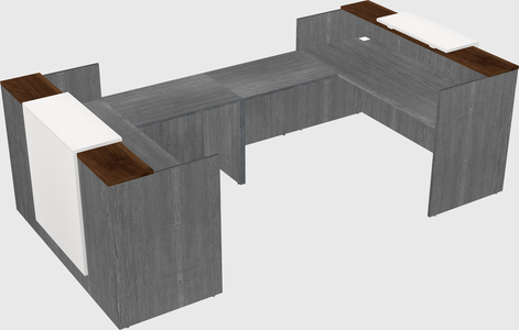 Reception desk u-shape