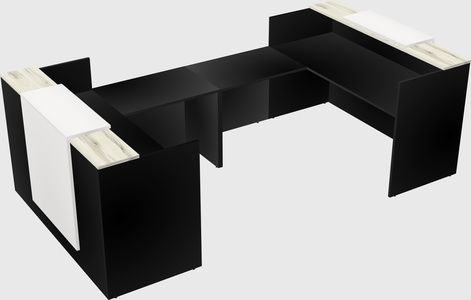 Reception desk u-shape