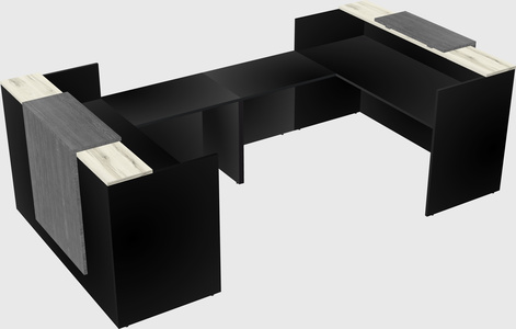 Reception desk u-shape
