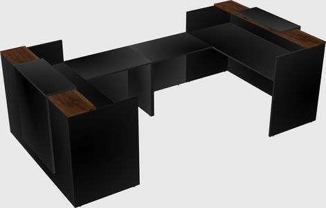 Reception desk u-shape