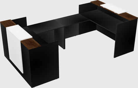 Reception desk u-shape
