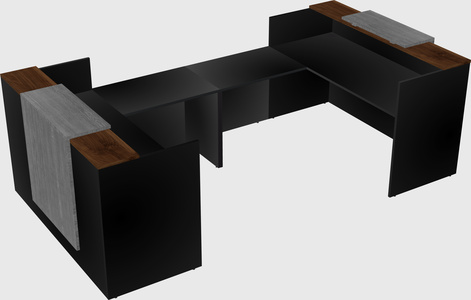 Reception desk u-shape