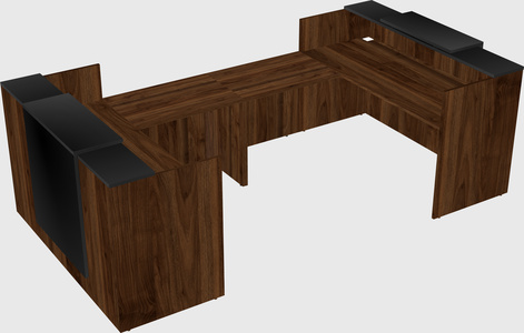 Reception desk u-shape