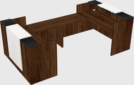Reception desk u-shape