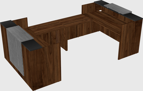Reception desk u-shape