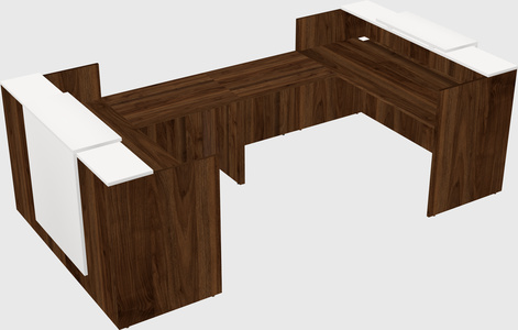 Reception desk u-shape