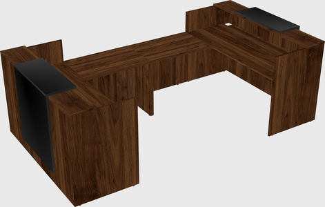 Reception desk u-shape