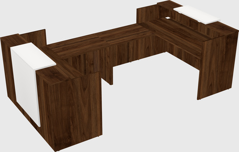Reception desk u-shape