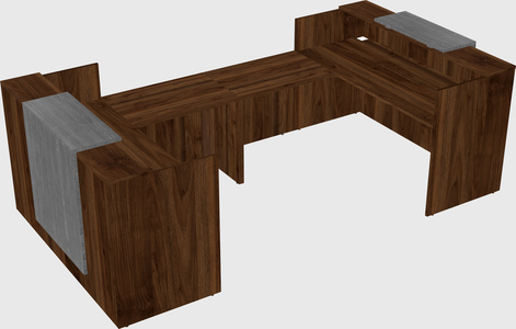 Reception desk u-shape