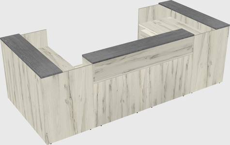 Reception desk u-shape
