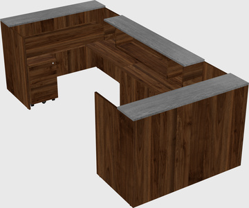 Reception desk u-shape