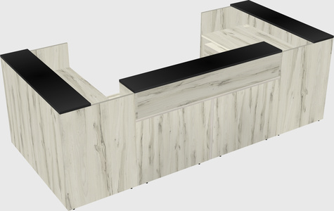 Reception desk u-shape