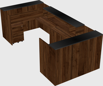 Reception desk u-shape