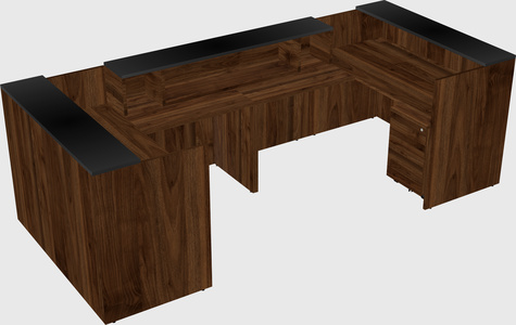 Reception desk u-shape