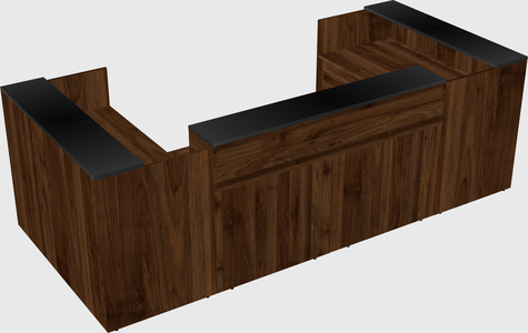 Reception desk u-shape