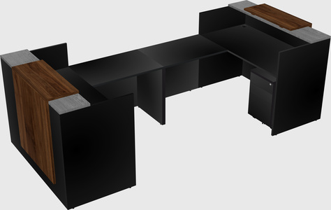 Reception desk u-shape